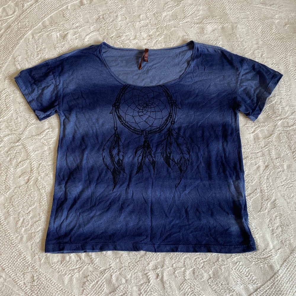 NWOT Blue Dreamcatcher Shirt